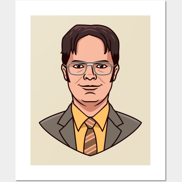 Dwight Wall Art by bennyd302